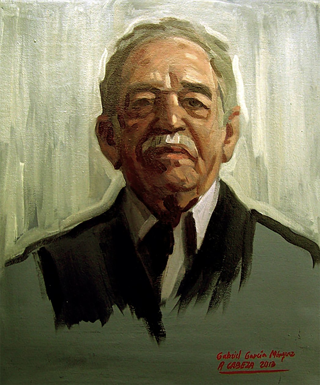 Gabriel Garcia Marquez polonês autorstwa Alejandro Cabeza
