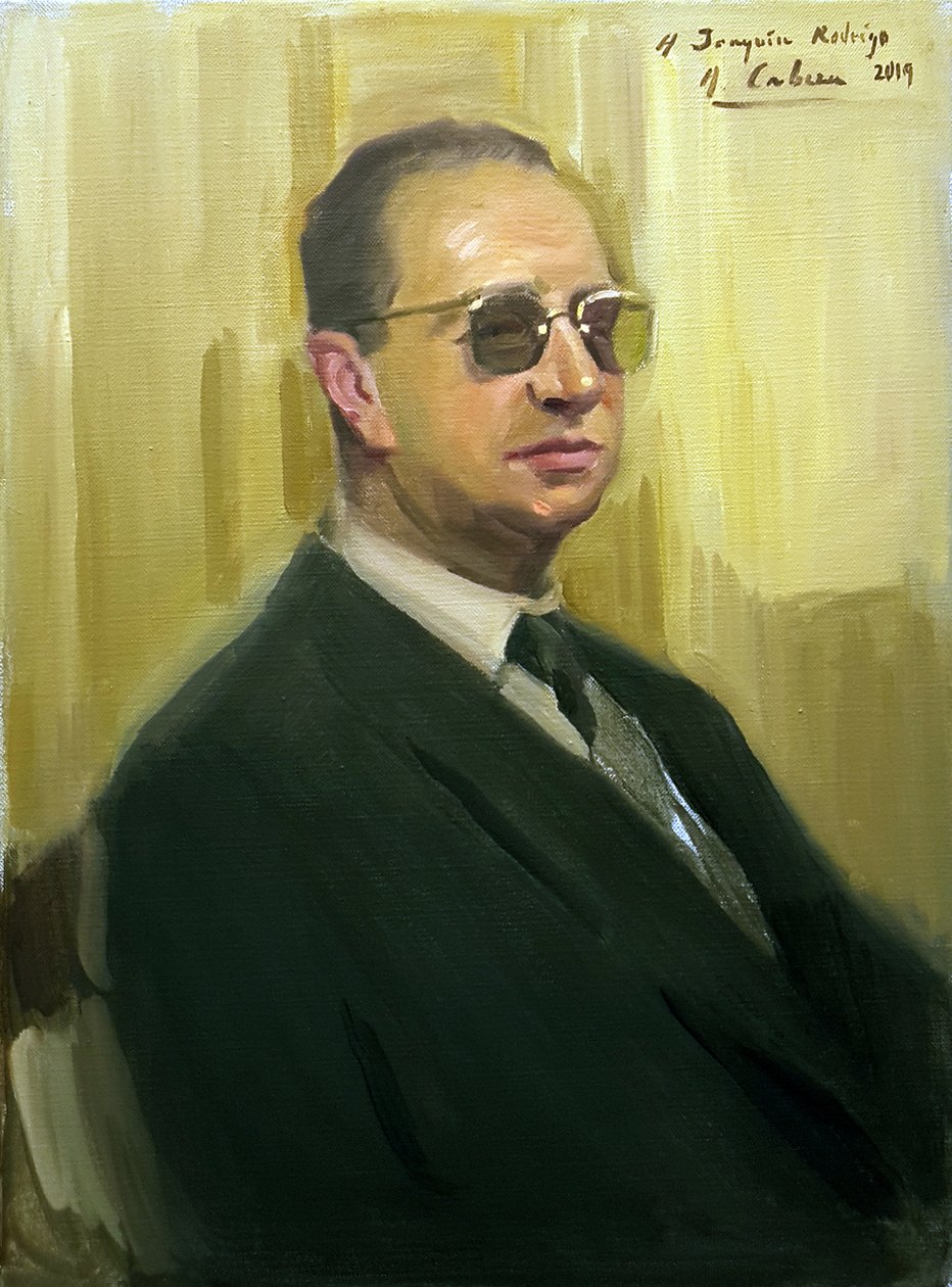 Joaquina Rodrigo autorstwa Alejandro Cabeza