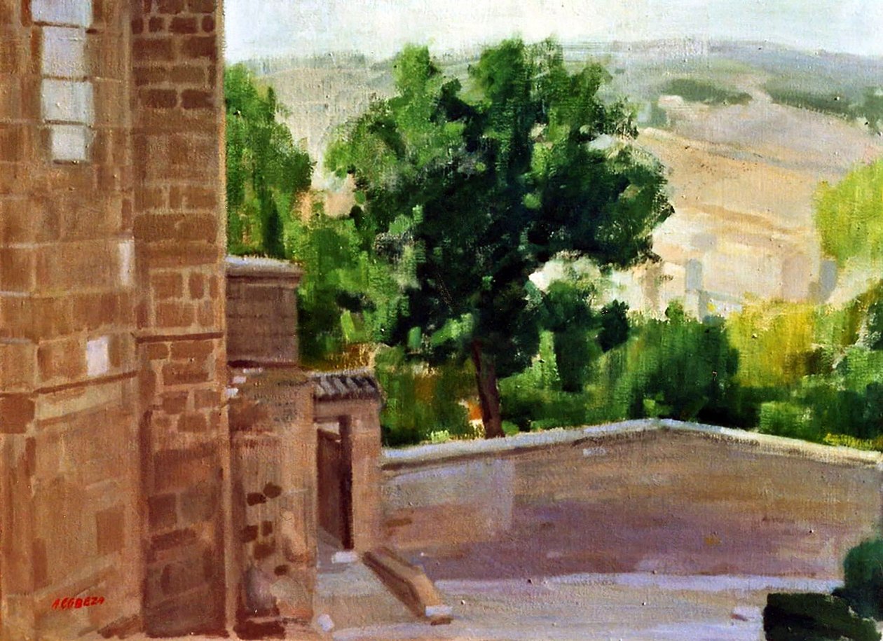 Krajobraz Toledo autorstwa Alejandro Cabeza