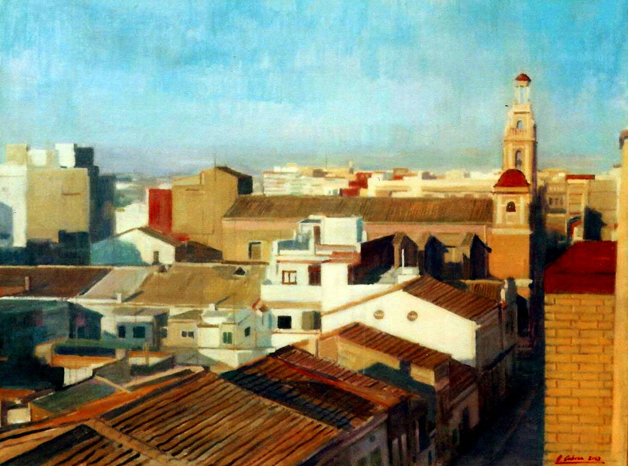 Krajobraz Walencji - El Cabanyal autorstwa Alejandro Cabeza