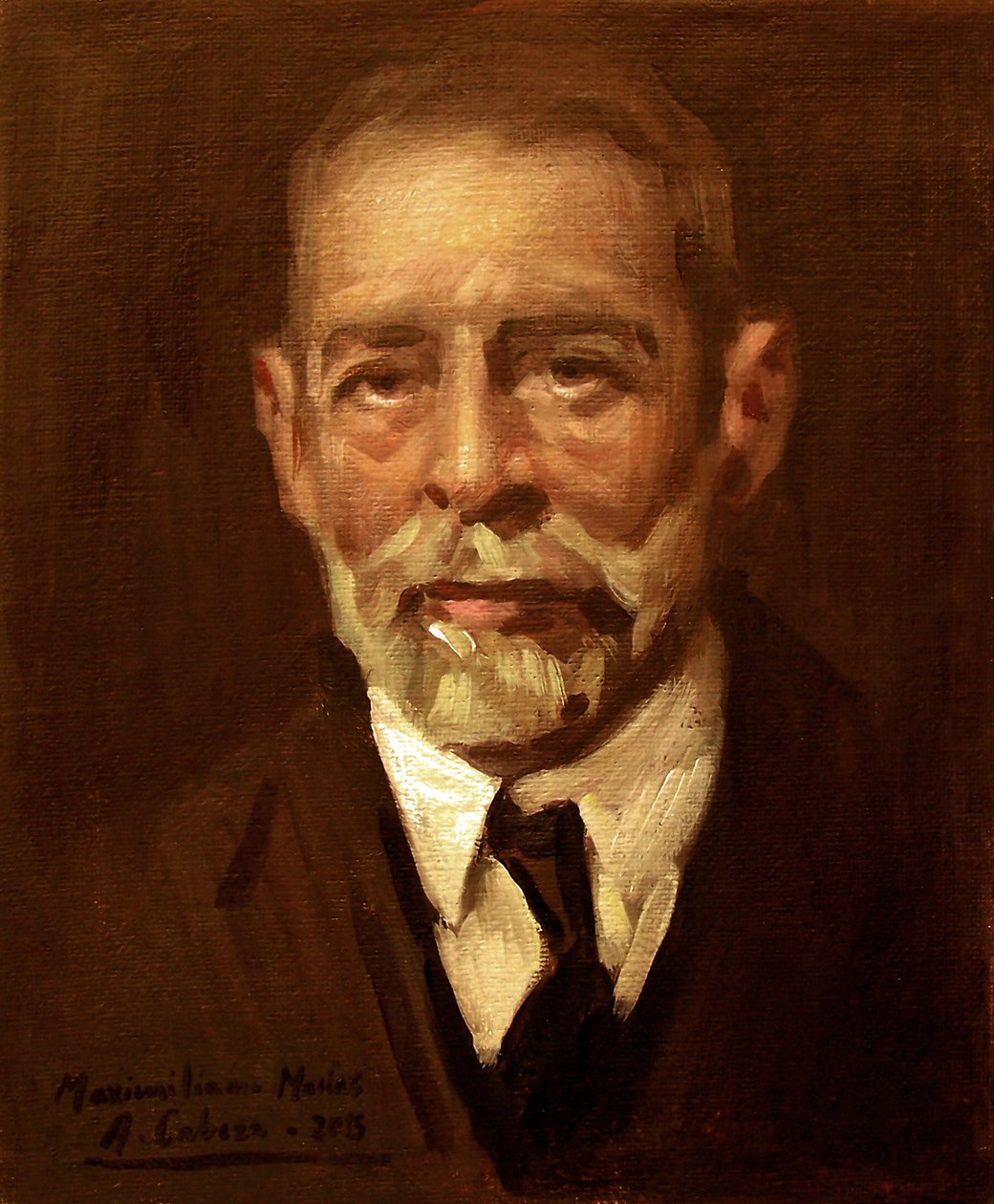 Maximiliano Macias Liáñez autorstwa Alejandro Cabeza