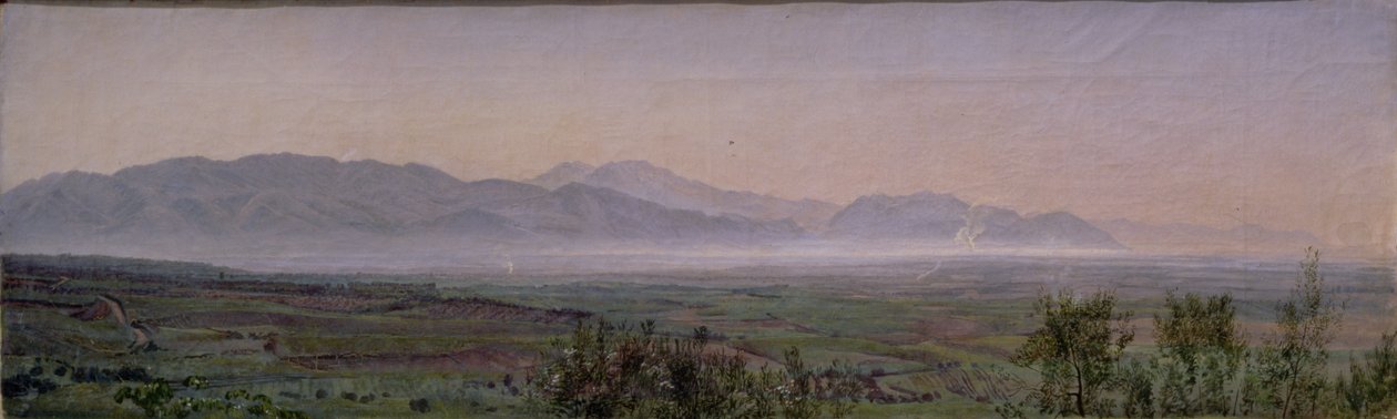 Bagna Pontyjskie, ok. 1840 (olej na papierze) autorstwa Aleksandr Andreevich Ivanov