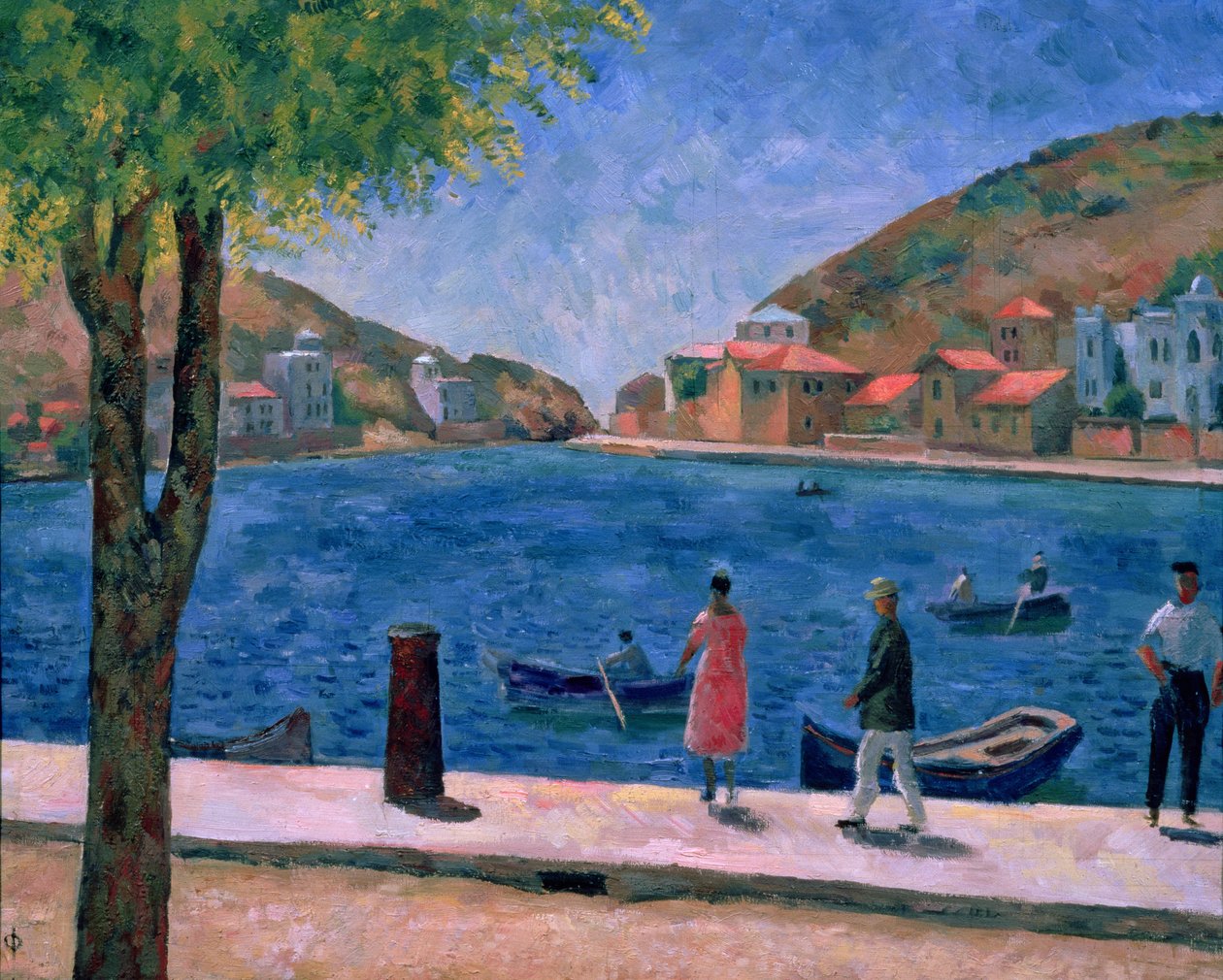 Zatoka Balaklava, 1927 autorstwa Aleksandr Davidovic Drevin