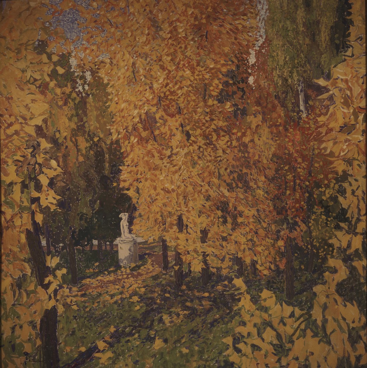 Jesień 1920 autorstwa Aleksandr Jakovlevic Golovin