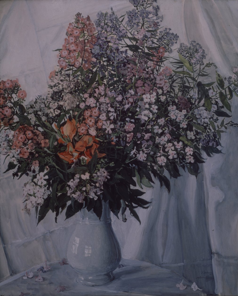Martwa natura. Floksy, 1911 autorstwa Aleksandr Jakovlevic Golovin
