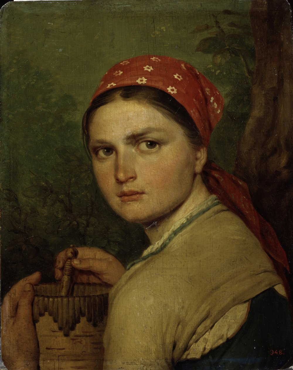 Wieśniaczka, ok. 1930 r. 1824 autorstwa Aleksei Gavrilovich Venetsianov