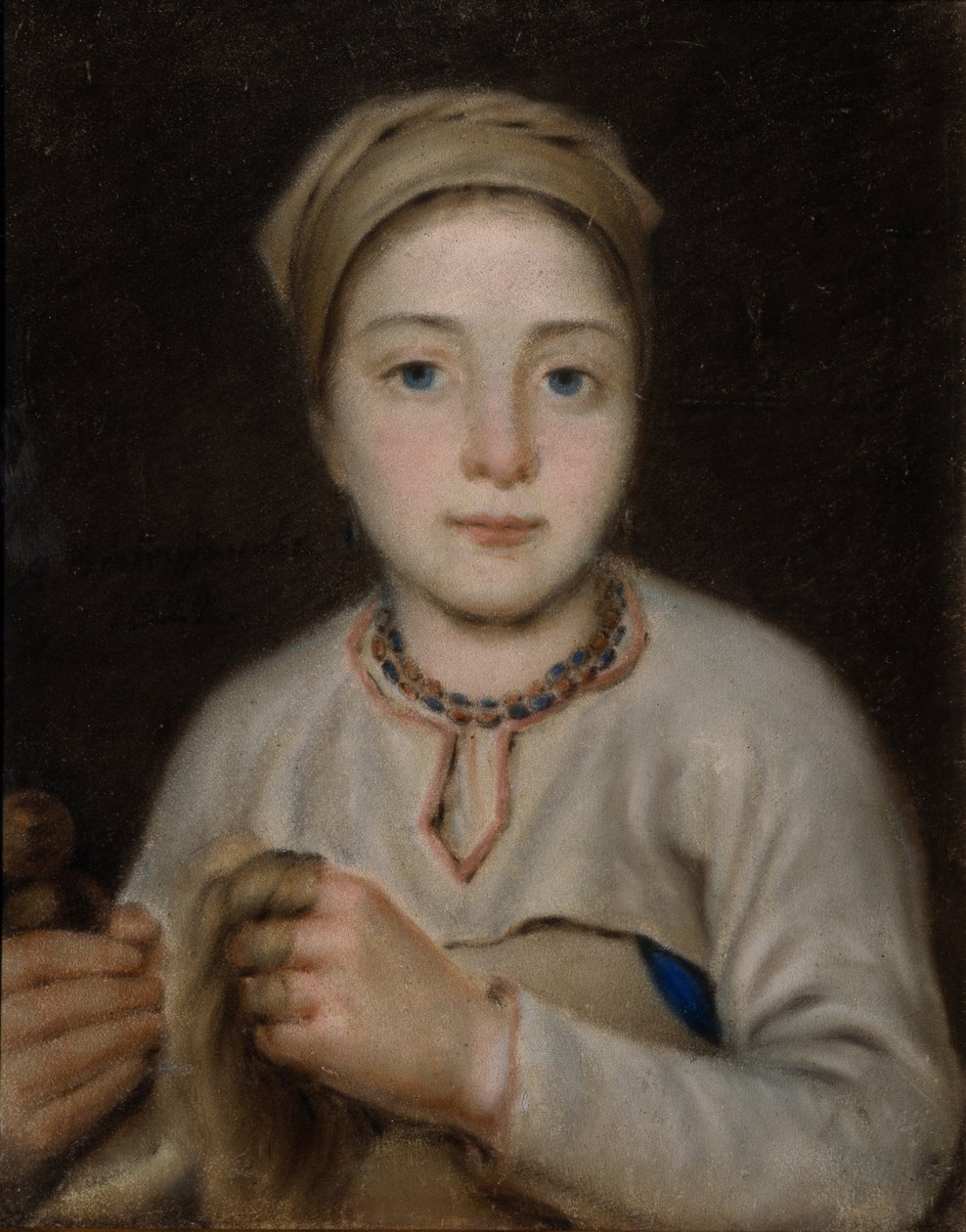 Anisia, 1822 autorstwa Aleksei Gavrilovich Venetsianov