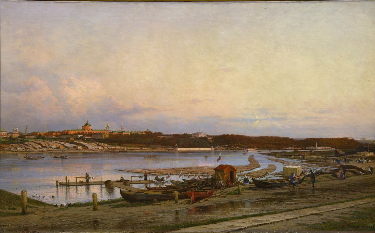 Szpital Golicyna w Moskwie, 1880 autorstwa Aleksei Petrovich Bogolyubov