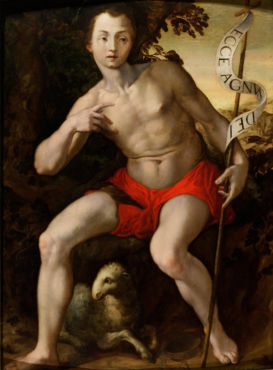 Św. Jan Chrzciciel autorstwa Alessandro Allori