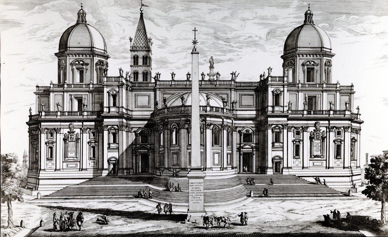 Bazylika Santa Maria Maggiore, 1702 autorstwa Alessandro Specchi