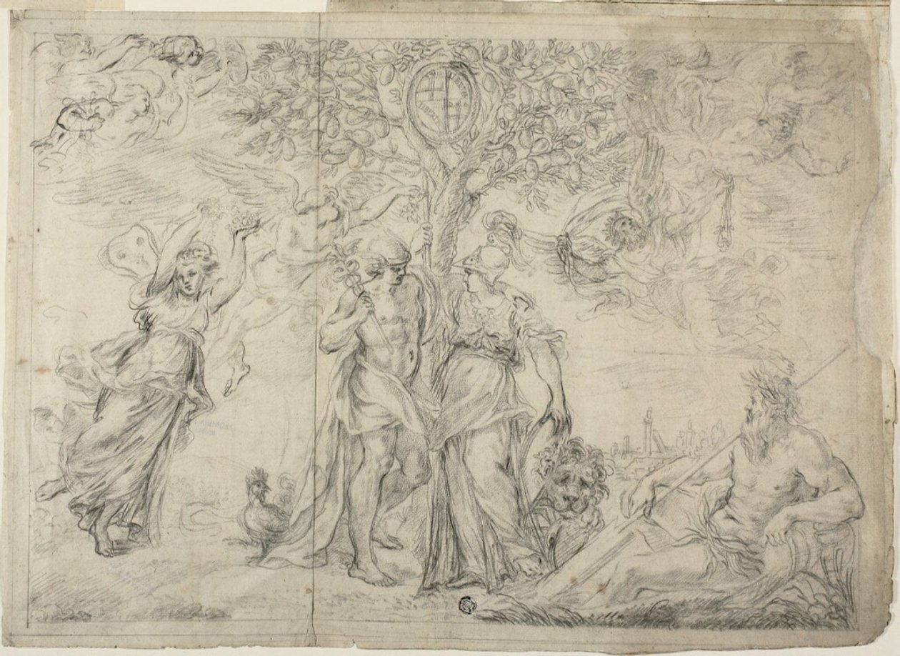 Alegoria Bolonii autorstwa Alessandro Algardi