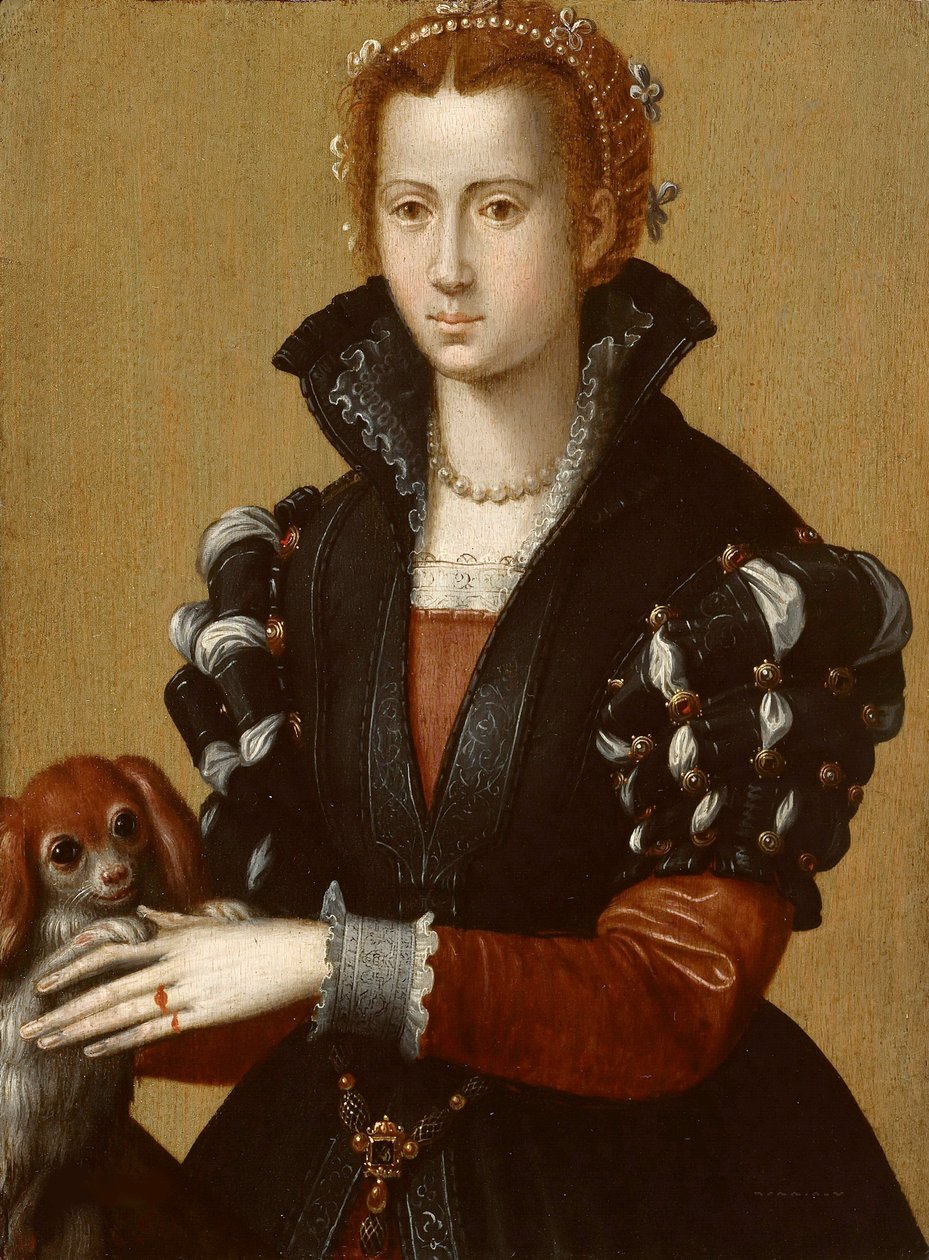 Portret Eleonory da Toledo (Eleonore de Toledo autorstwa Alessandro Allori