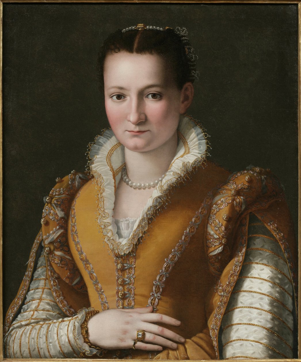 Portret młodej kobiety autorstwa Alessandro Allori