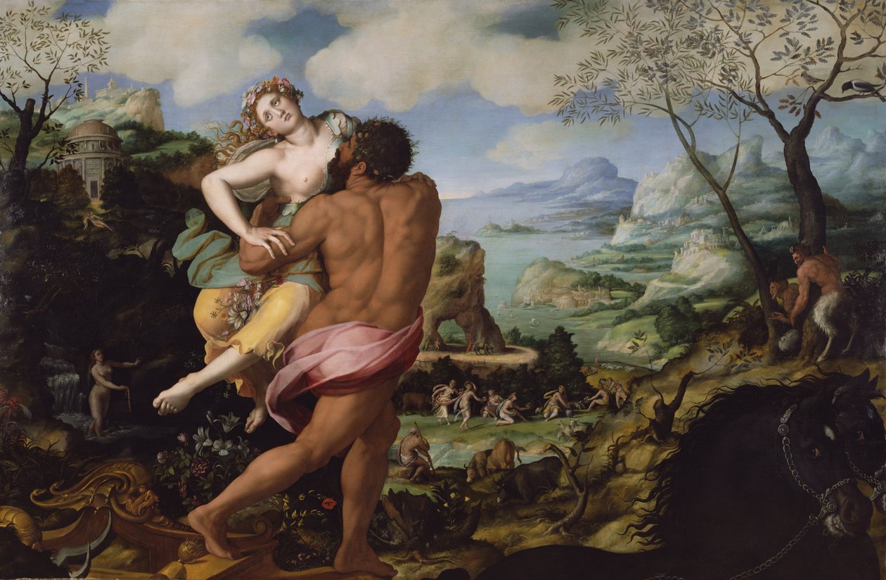 Uprowadzenie Prozerpiny autorstwa Alessandro Allori
