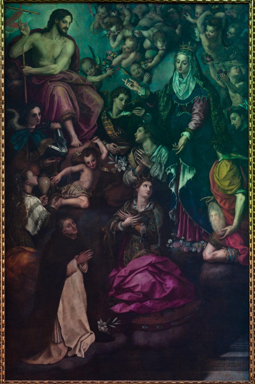 Wizja św. Jacka autorstwa Alessandro Allori