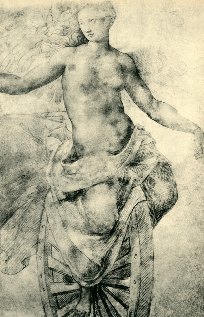 Bogini Fortuna, koniec XVI-początek XVII wieku, 1943. autorstwa Alessandro Allori