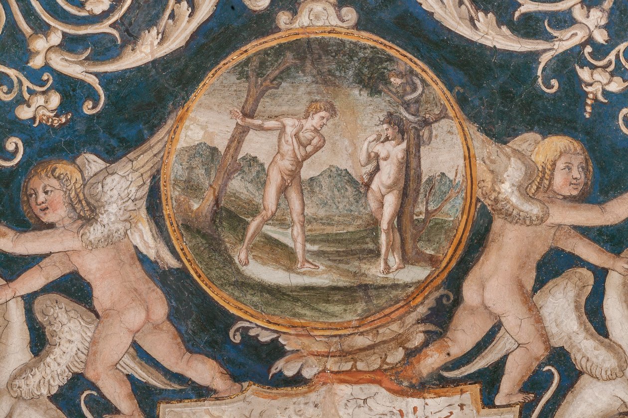 Adam i Ewa, fragment 3660848 autorstwa Alessandro Araldi