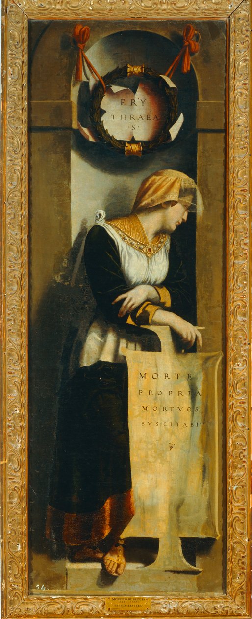 Sybilla z Erithrean. 10014717 ... autorstwa Alessandro Bonvicino Moretto