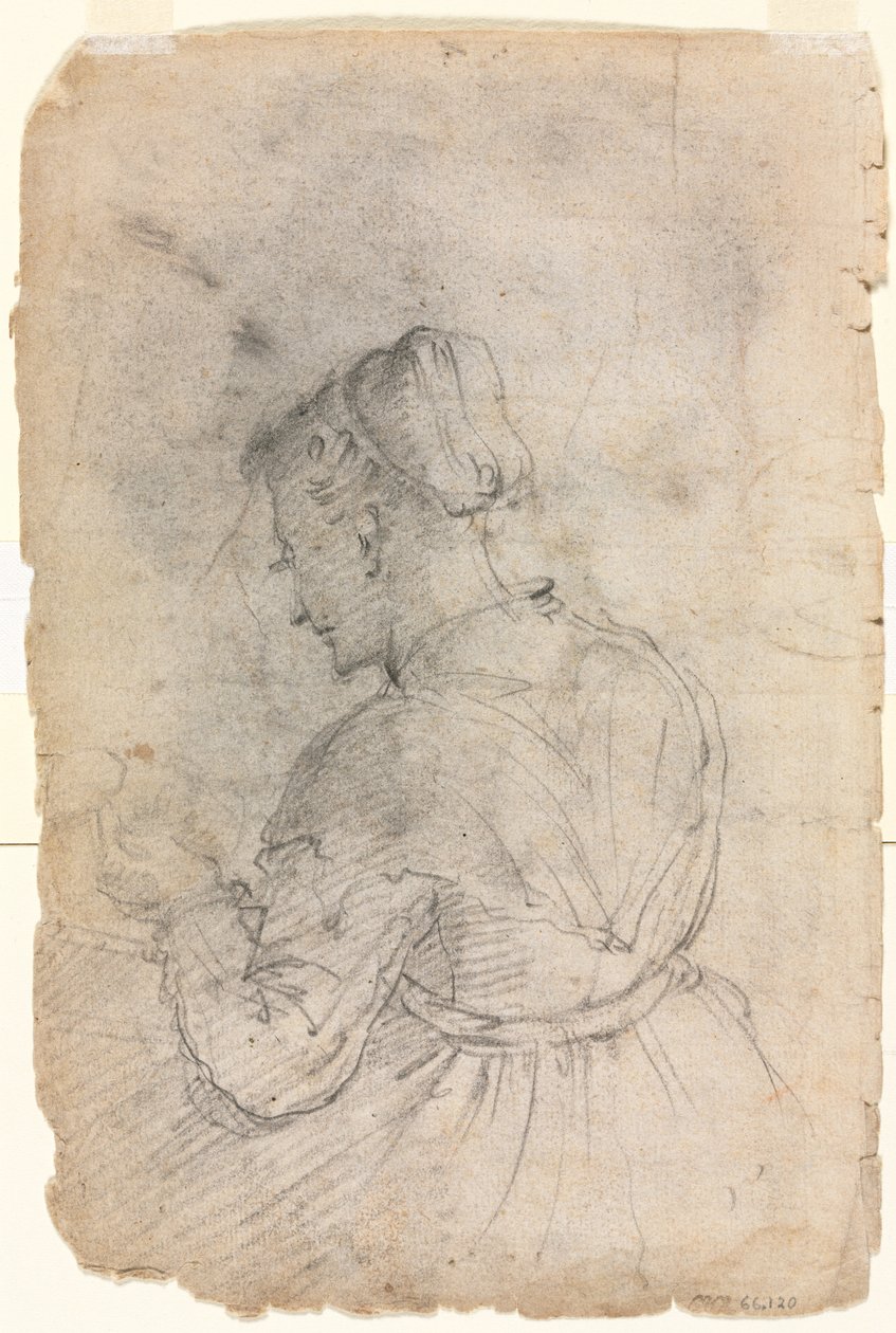 Pokojówka kuchenna, druga połowa 1500. autorstwa Alessandro Casolani