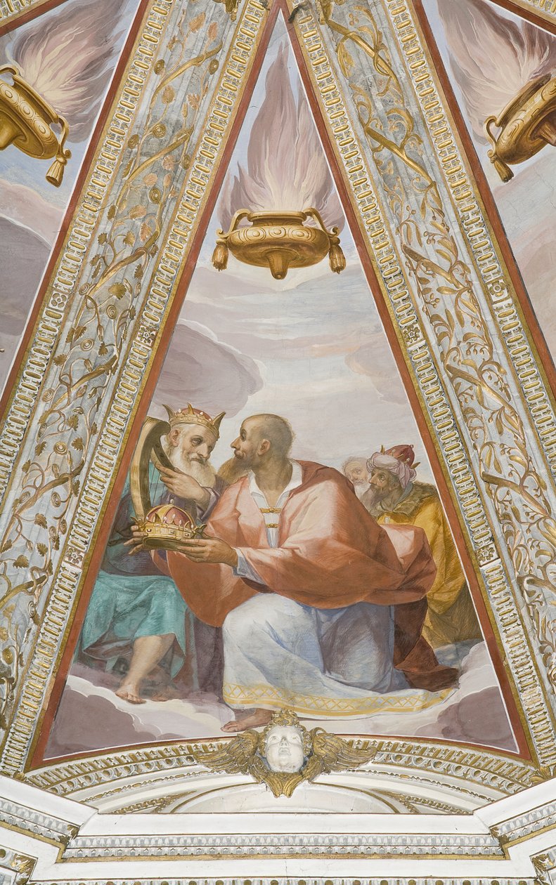 Królowie od Wiecznego Ojca i Królów autorstwa Alessandro Casolani
