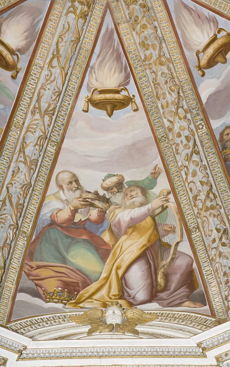 Królowie, od Ojca Przedwiecznego i Królów autorstwa Alessandro Casolani