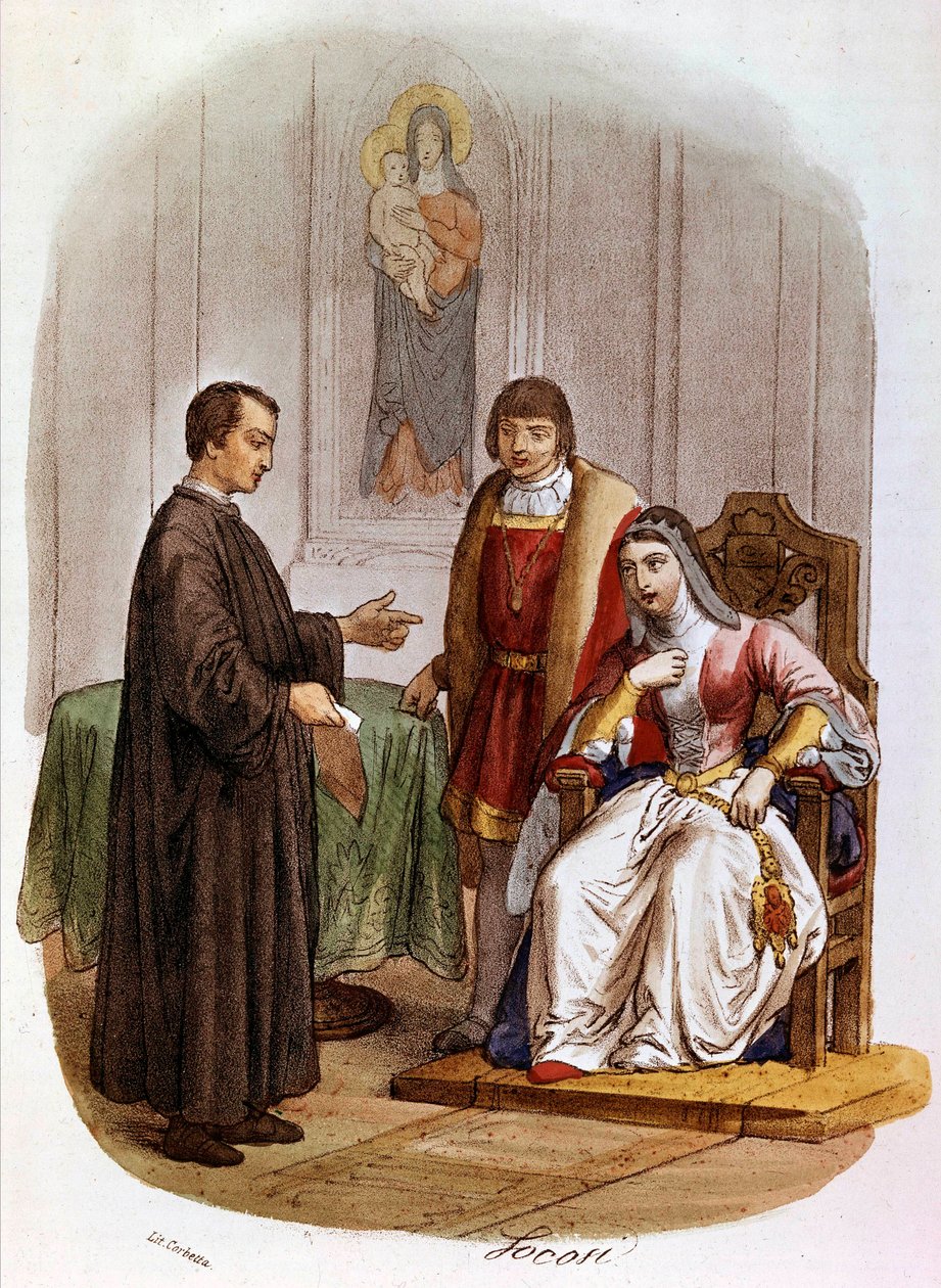 Niccolo di Bernardo dei Machiavelli (Nicolas Machiavel autorstwa Alessandro Focosi