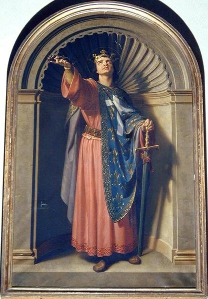 Św. Ludovic z Tuluzy autorstwa Alessandro Franchi
