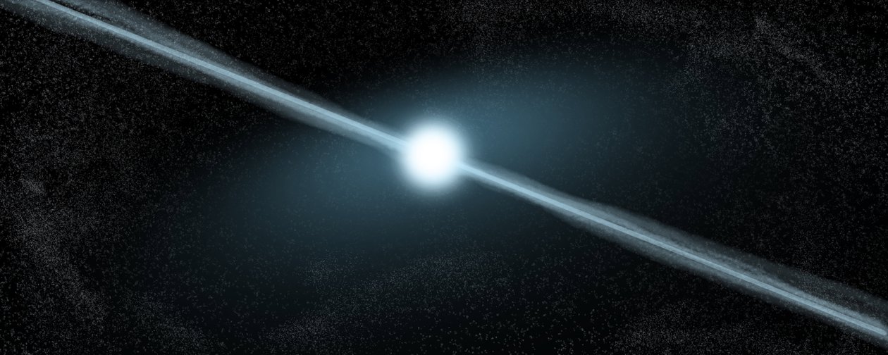 Astronomia, gwiazda pulsarowa, astrofizyka autorstwa Alessandro Lonati