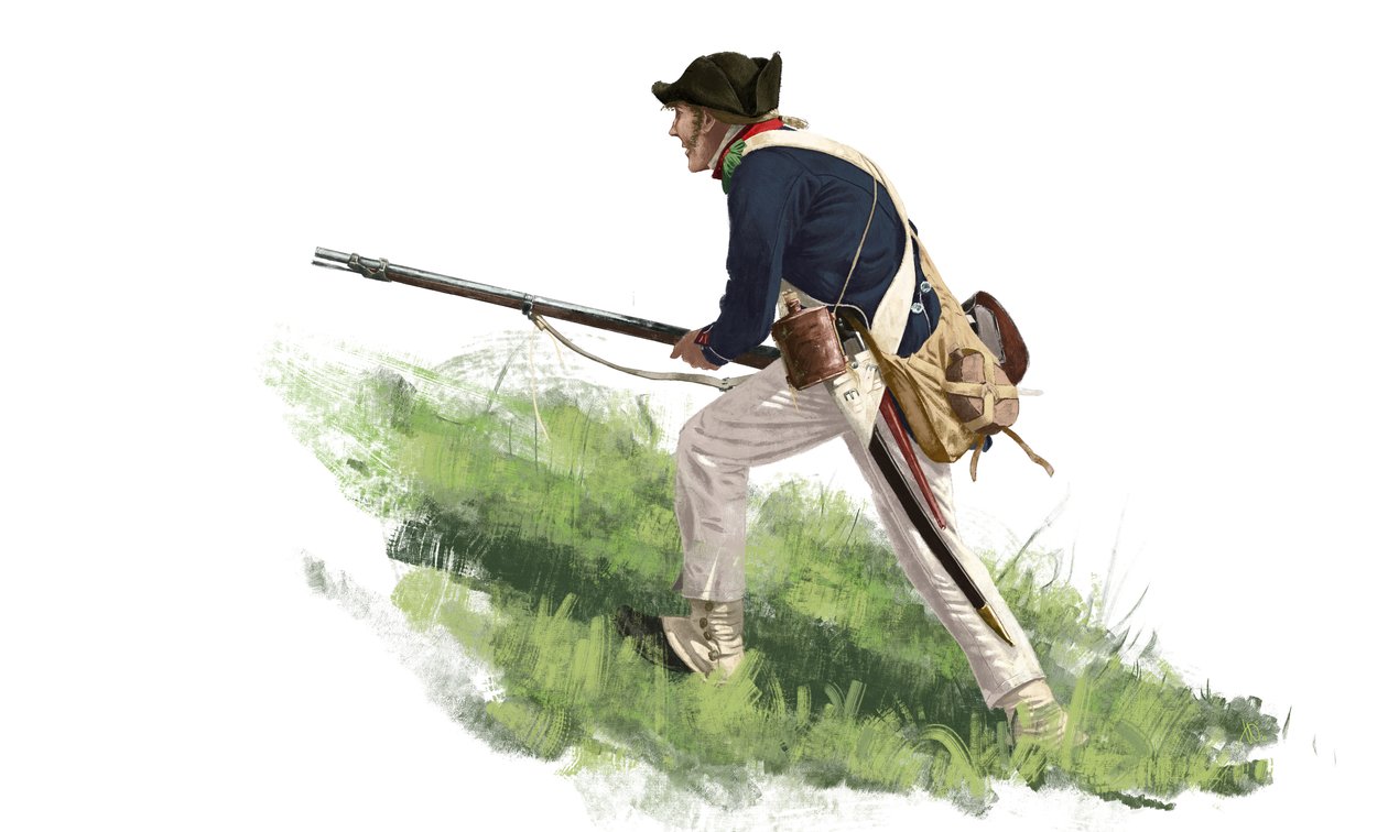 Piechota, Lekka Piechota, Wielka Armia autorstwa Alessandro Lonati