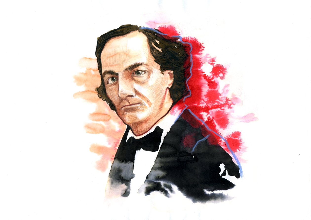 Portret Charlesa Baudelaire