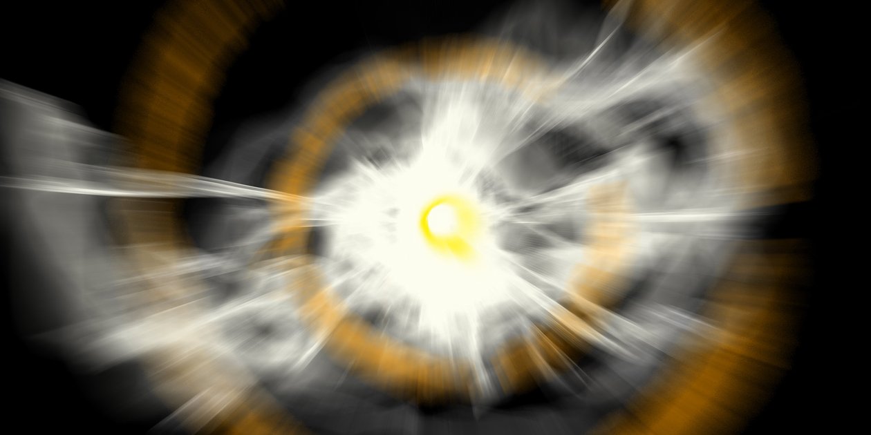Teoria Wielkiego Wybuchu, powstanie wszechświata, astronomia, astrofizyka autorstwa Alessandro Lonati