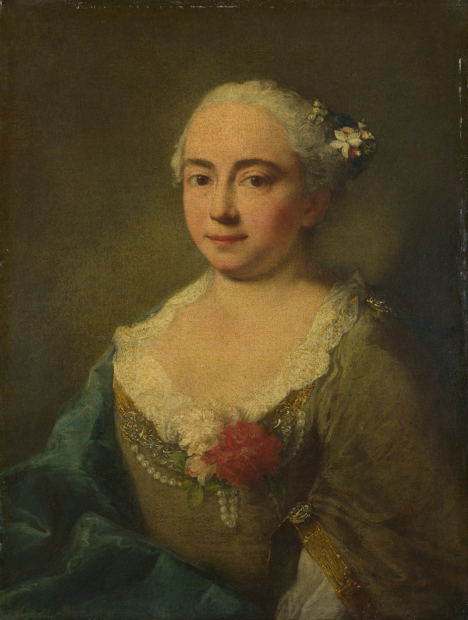 Caterina Penza, ok. 1760 autorstwa Alessandro Longhi