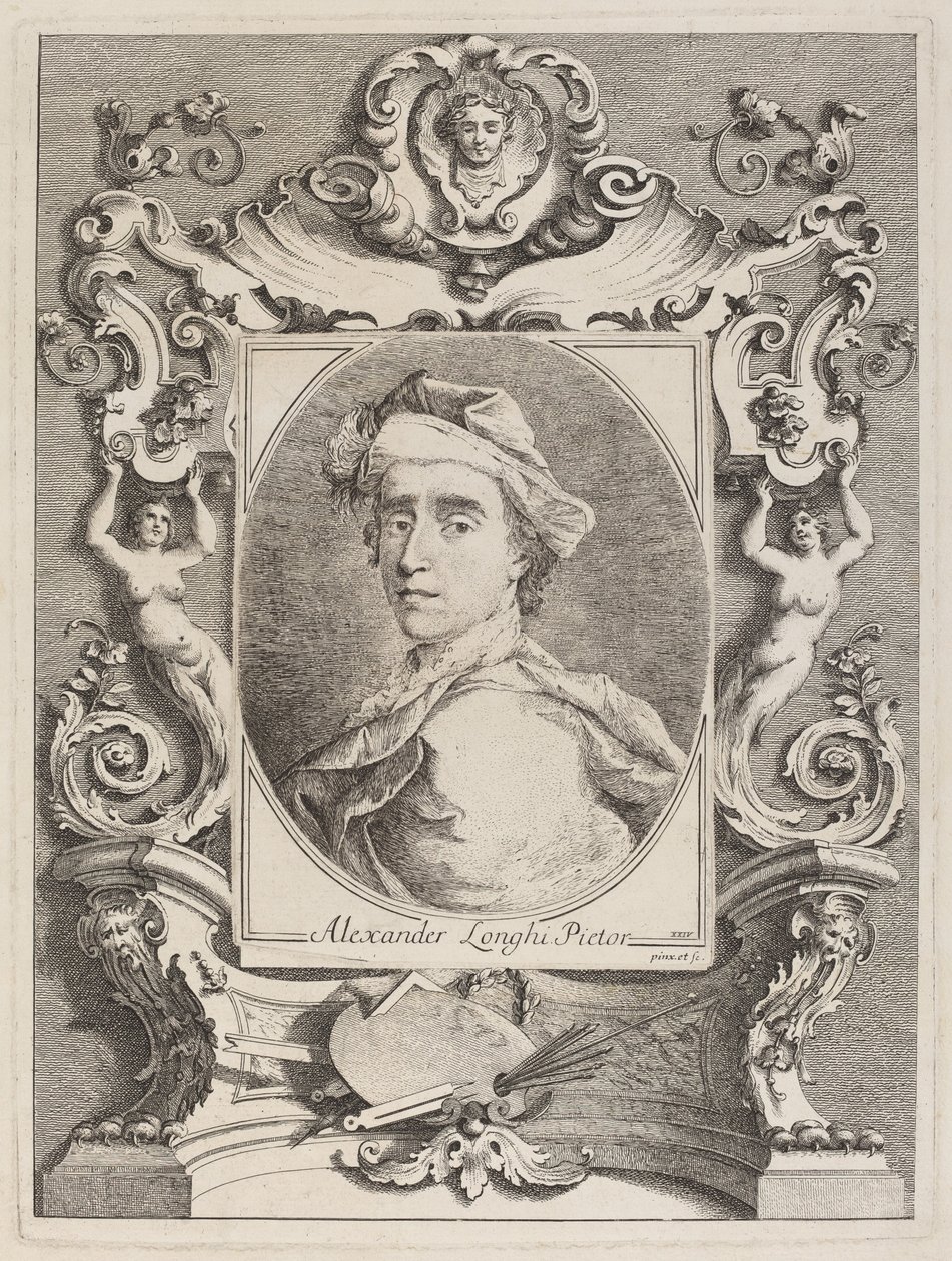 Autoportret autorstwa Alessandro Longhi