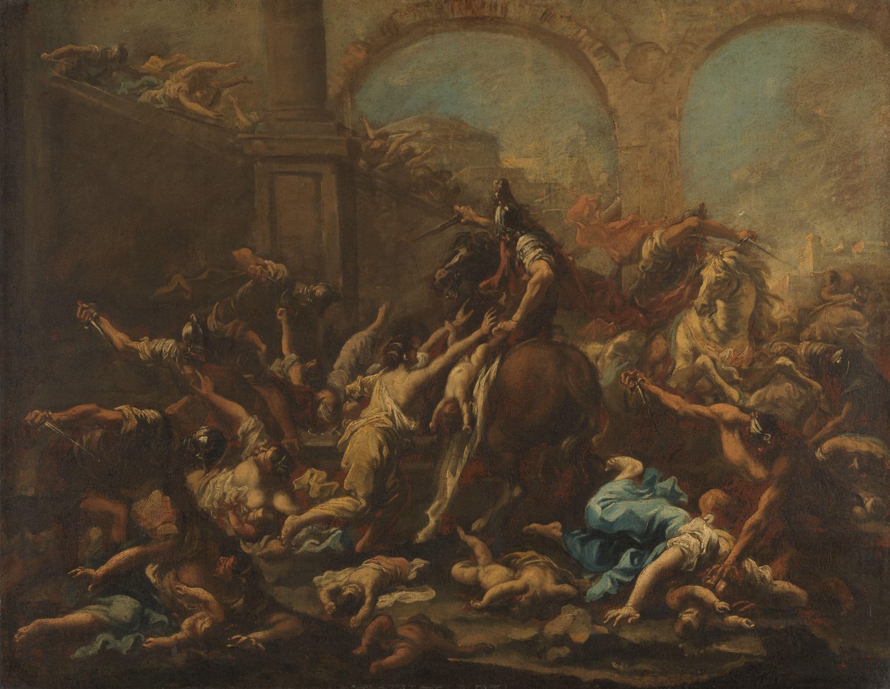 Masakra Niewinnych autorstwa Alessandro Magnasco
