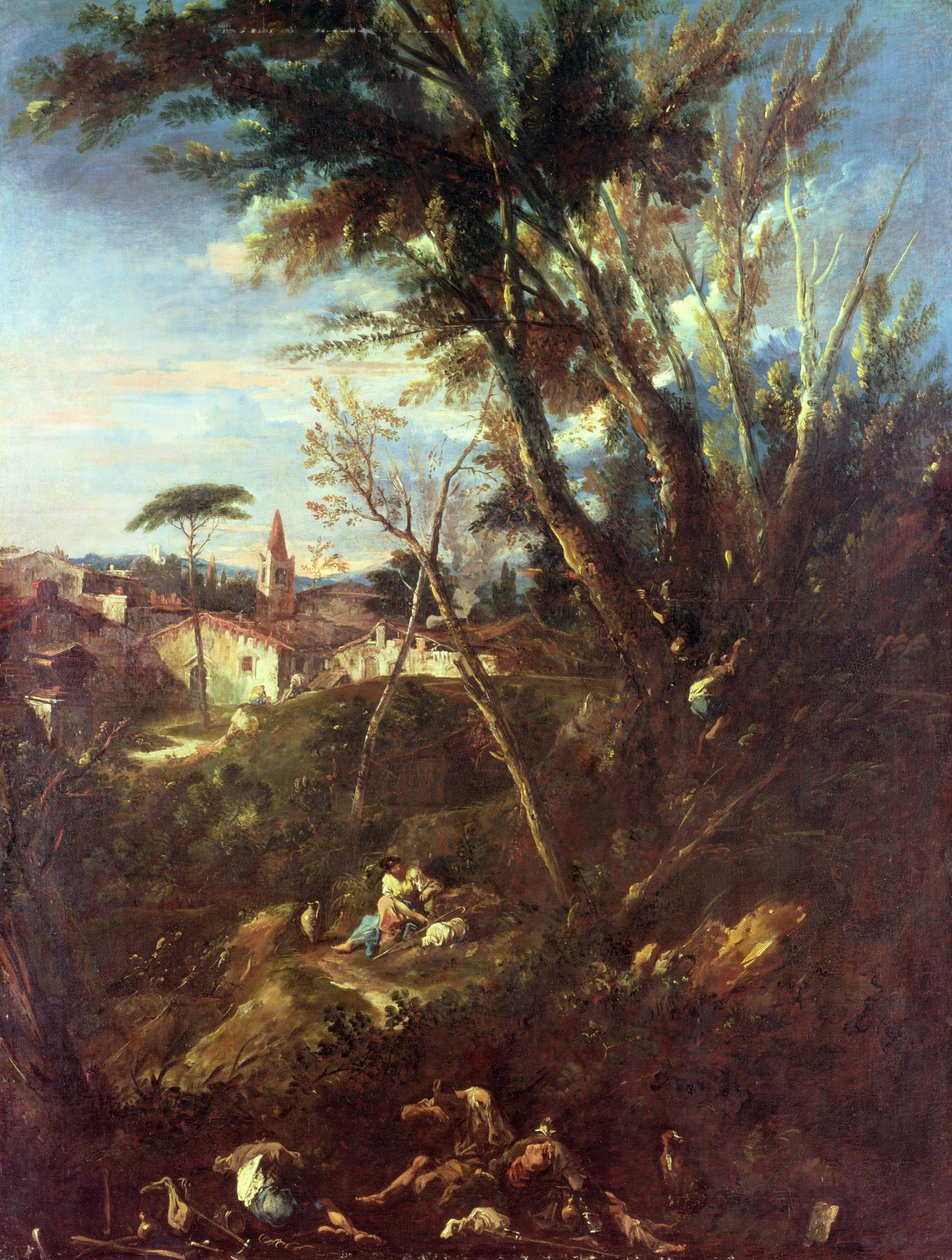Nieznany obraz autorstwa Alessandro Magnasco