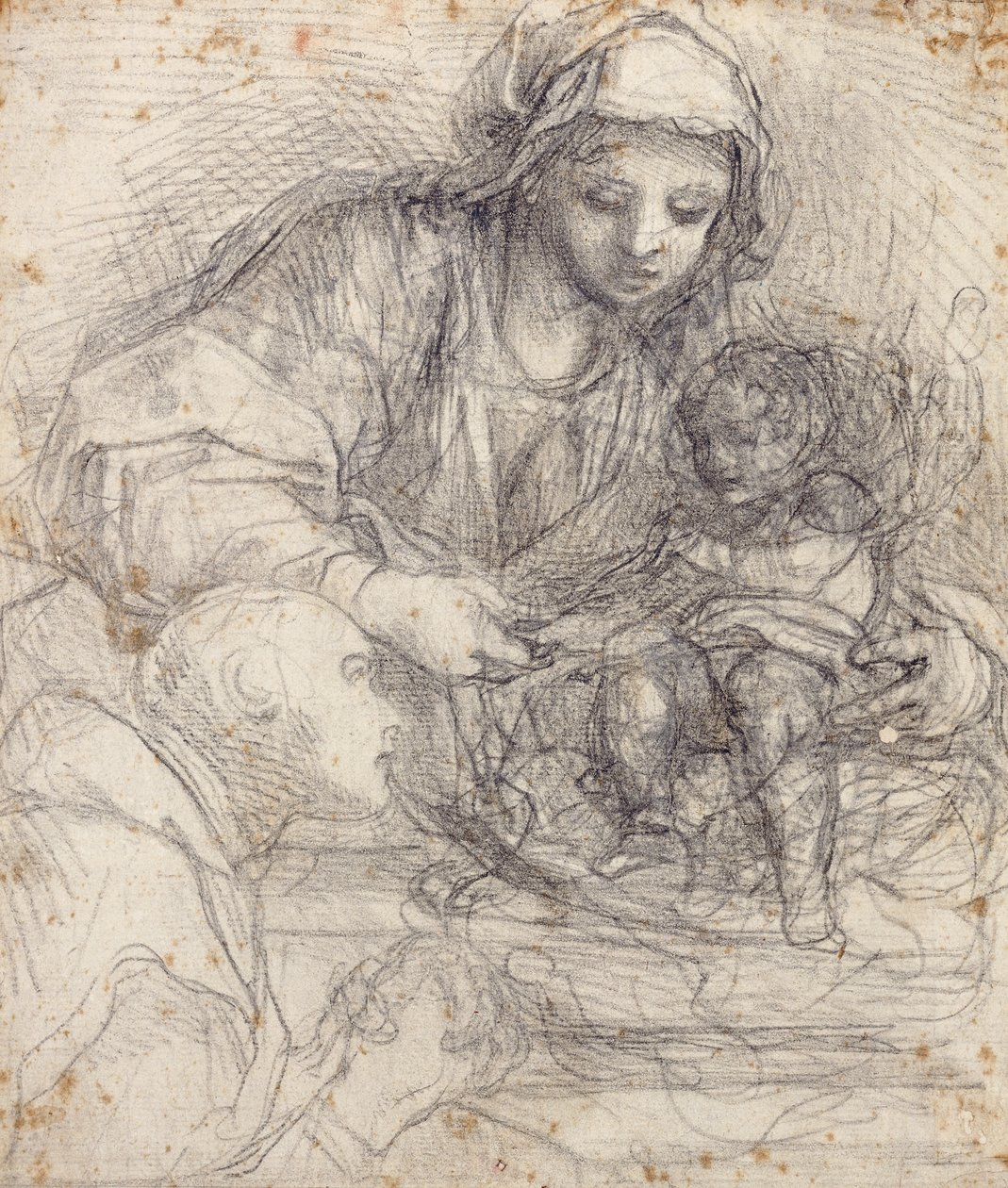 Madonna z Dzieciątkiem z Kartuzem, autorstwa Alessandro Tiarini