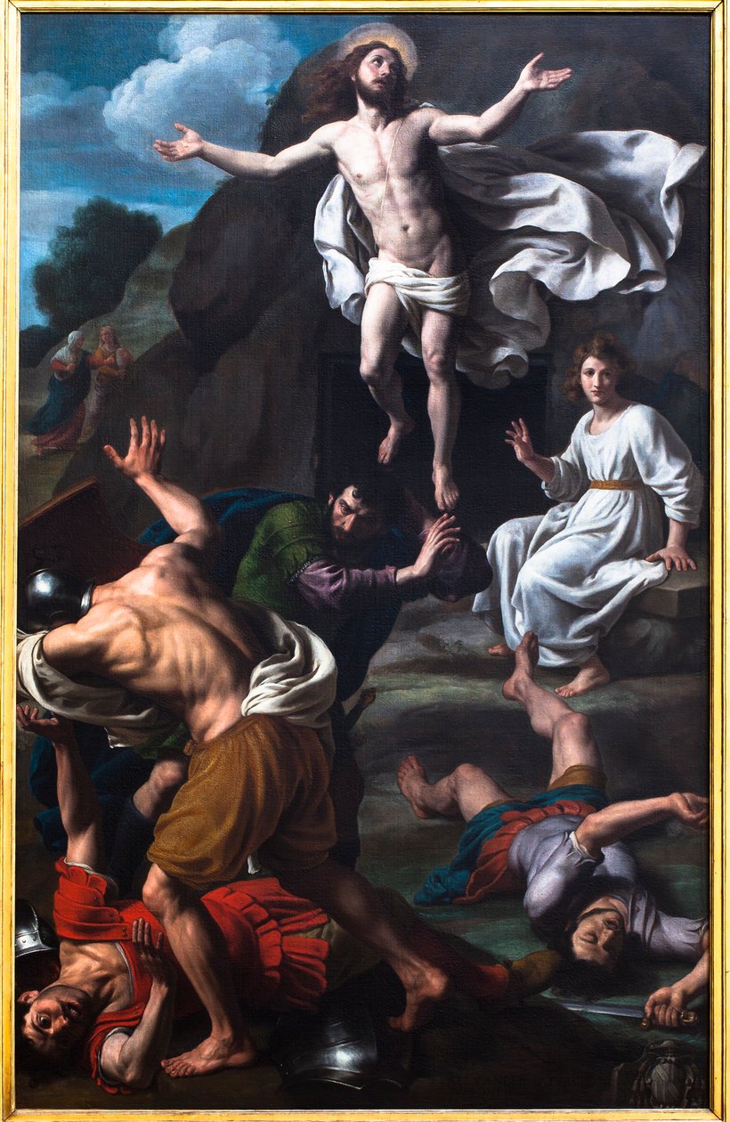 Zmartwychwstanie Chrystusa autorstwa Alessandro Turchi