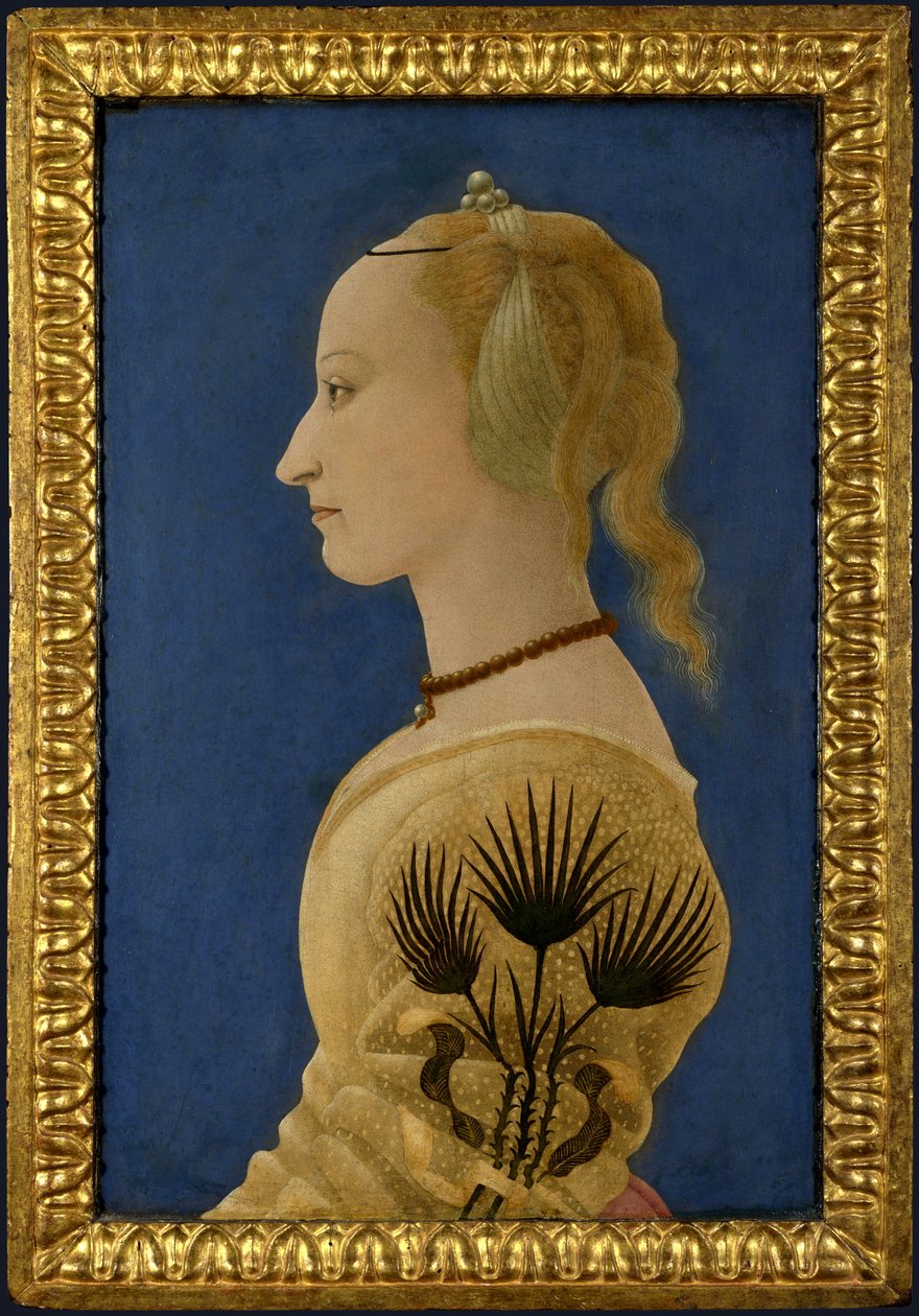Portret damy autorstwa Alesso Baldovinetti