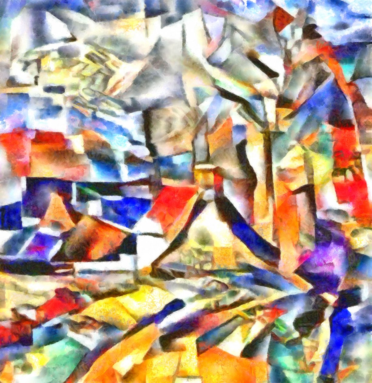 Szkic (pejzaż II), 2017, autorstwa Alex Caminker