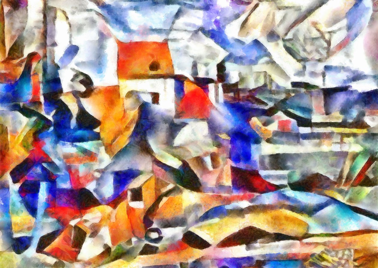 Szkic (krajobraz), 2017, autorstwa Alex Caminker