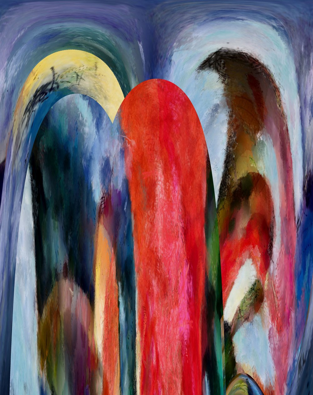 las,2017, autorstwa Alex Caminker