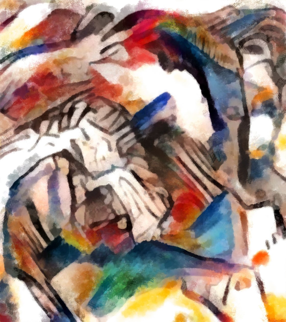 Przed wschodem słońca,2016, autorstwa Alex Caminker