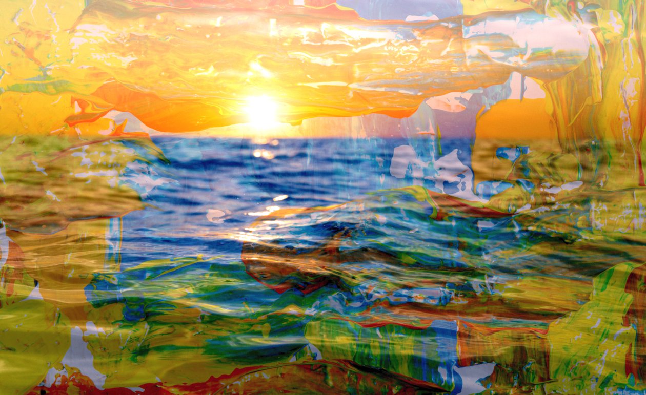 Energia,2019,(media mieszane) autorstwa Alex Caminker