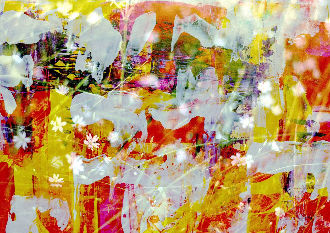 Niebo, 2019, (media mieszane) autorstwa Alex Caminker