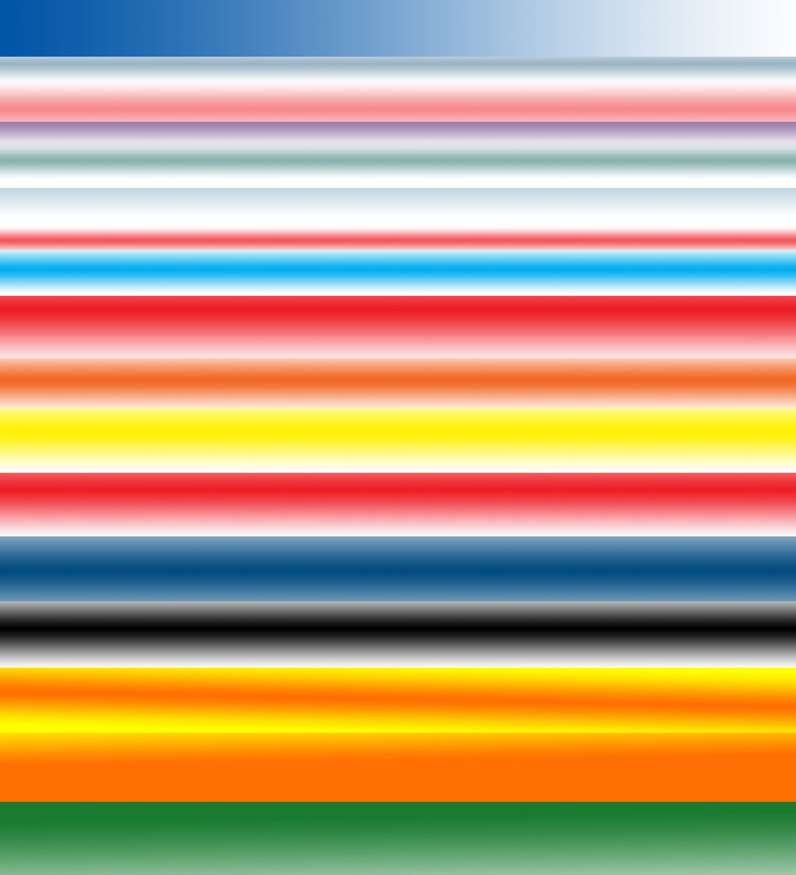 inny ton i kolor, 2017 (gradient) autorstwa Alex Caminker