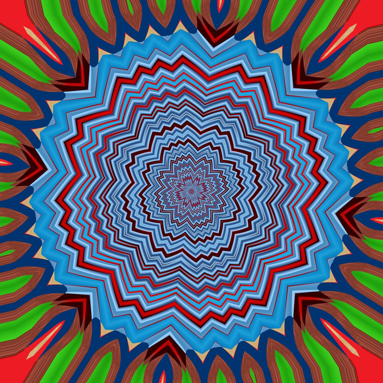 woda kwiatowa, 2019, (cyfrowa) autorstwa Alex Caminker