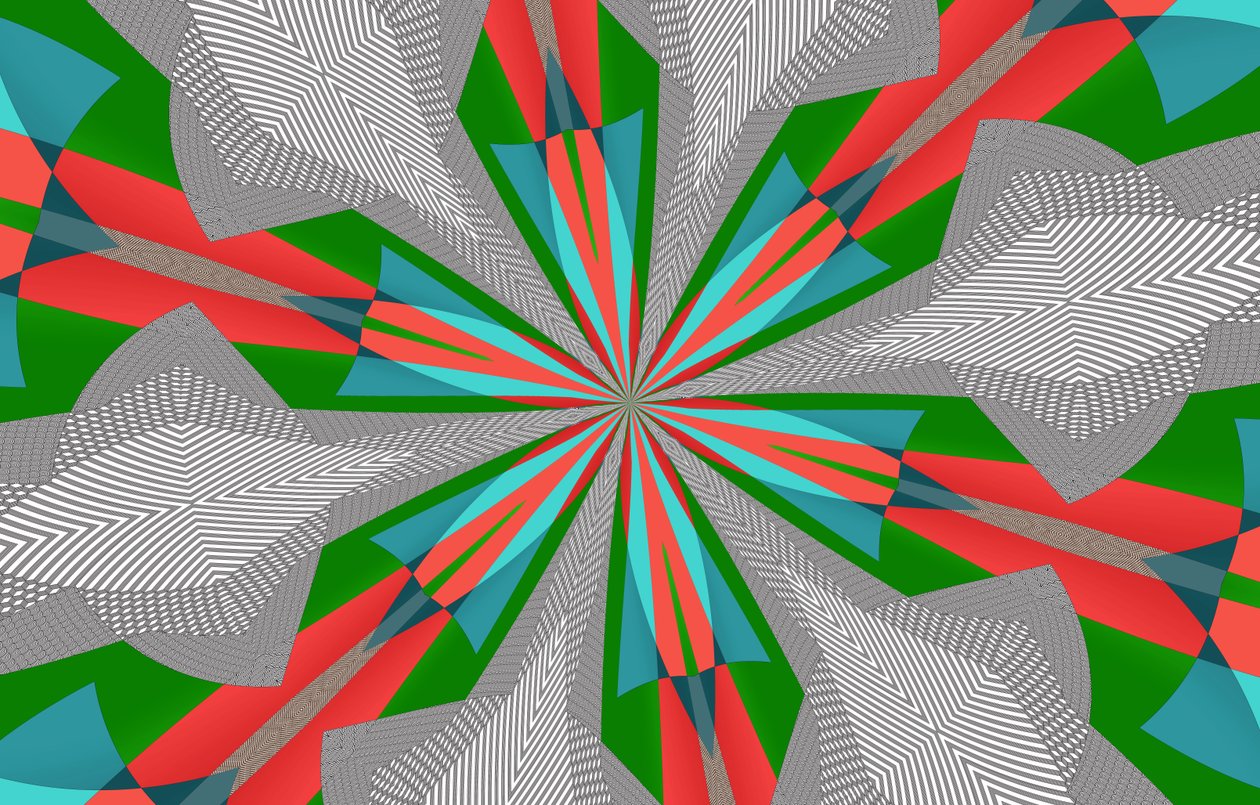kwiaty #104,2019, (media mieszane) autorstwa Alex Caminker