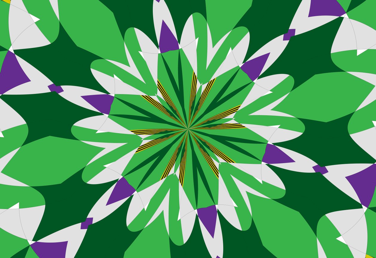 kwiaty #25,2019, (media mieszane) autorstwa Alex Caminker
