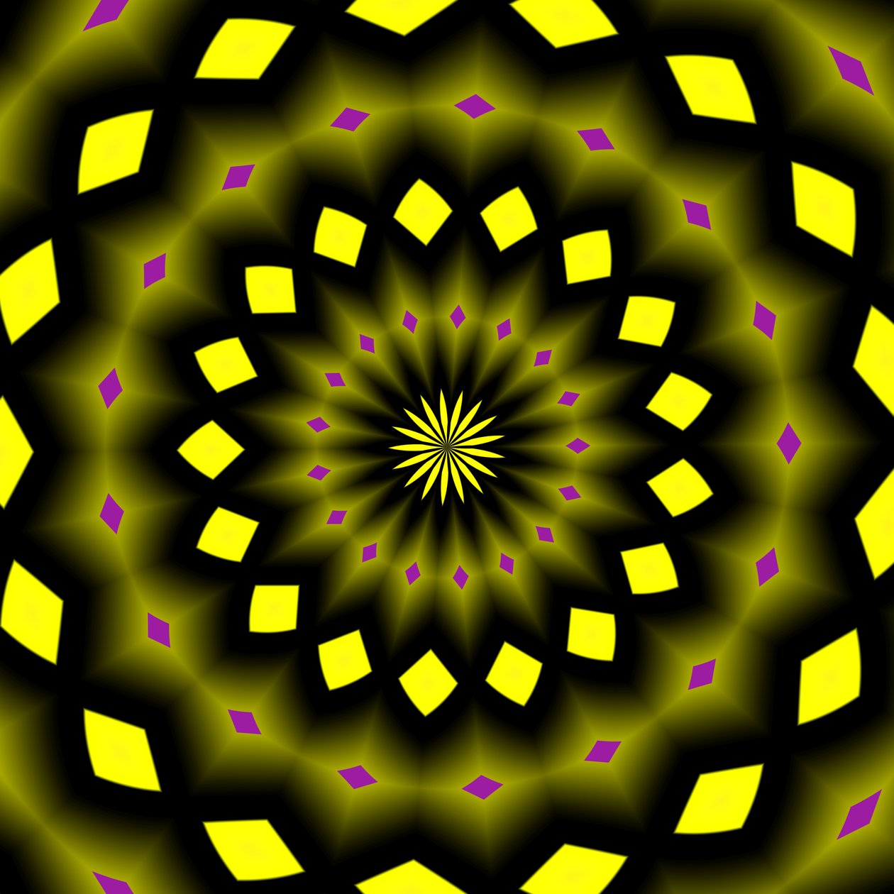 kwiaty #5,2019,(gradient) autorstwa Alex Caminker