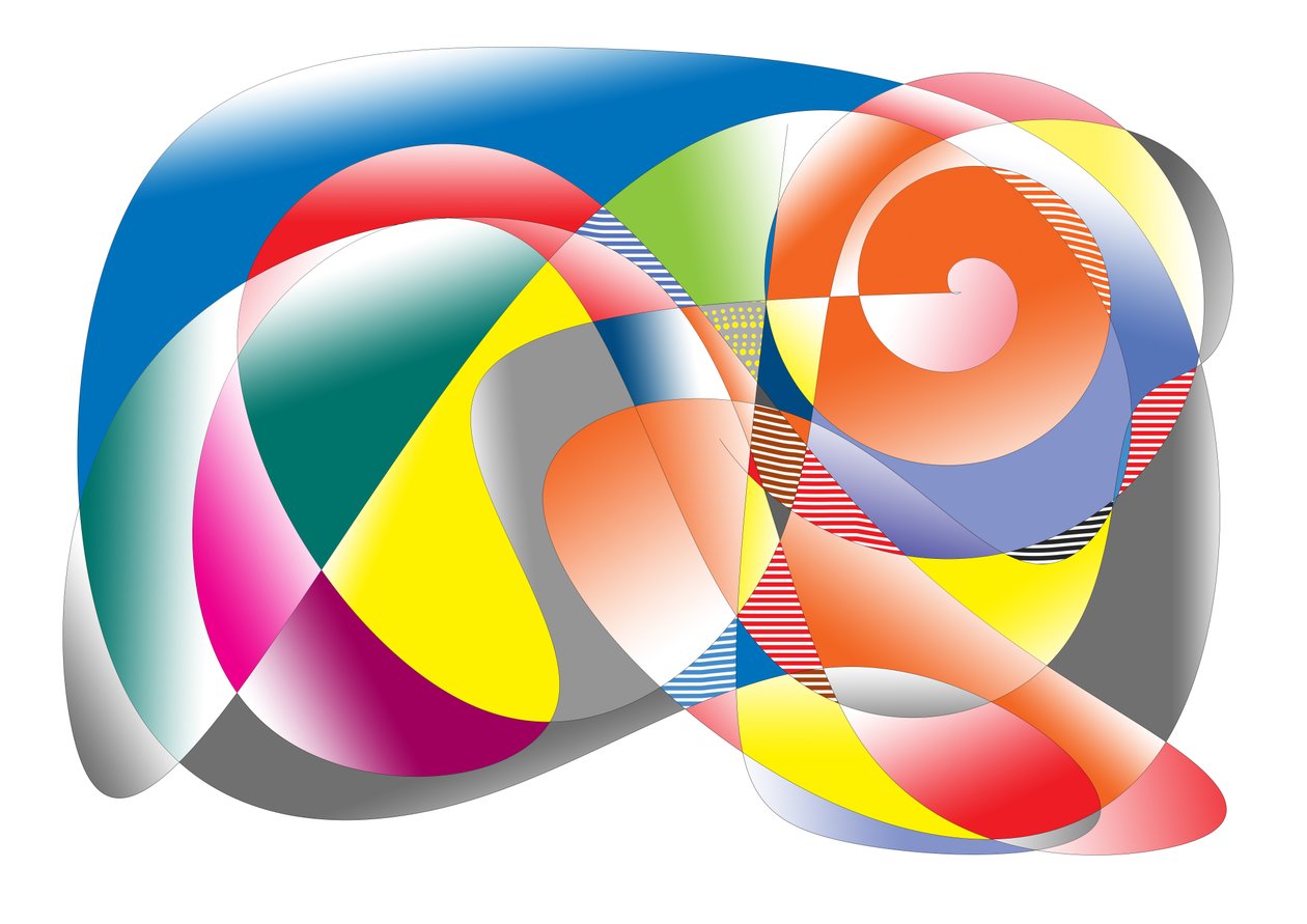 krajobraz,2019,(gradient) autorstwa Alex Caminker